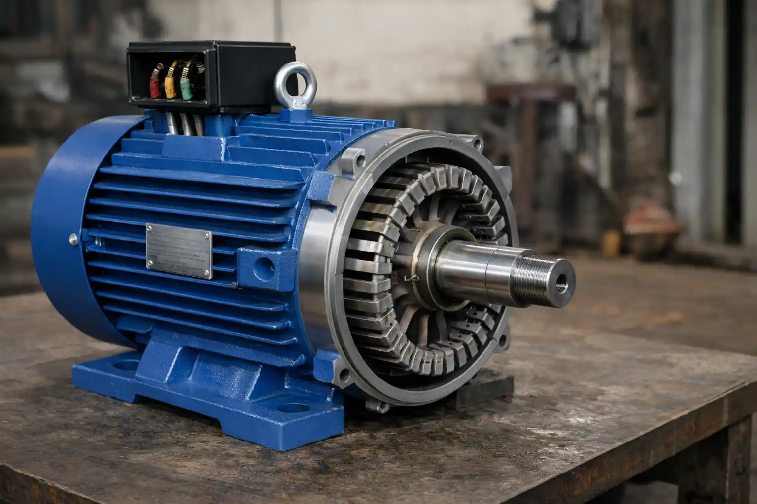 الکتروموتور قفس سنجابی